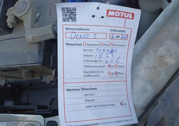 Opel Meriva cena 29900 przebieg: 111700, rok produkcji 2013 z Czersk małe 277